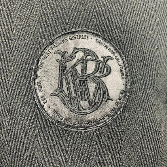 Krew Men's Varsity Classic Long Sleeve Snap Embroidered Logo Jacket Size‎ M - Picture 5 of 12